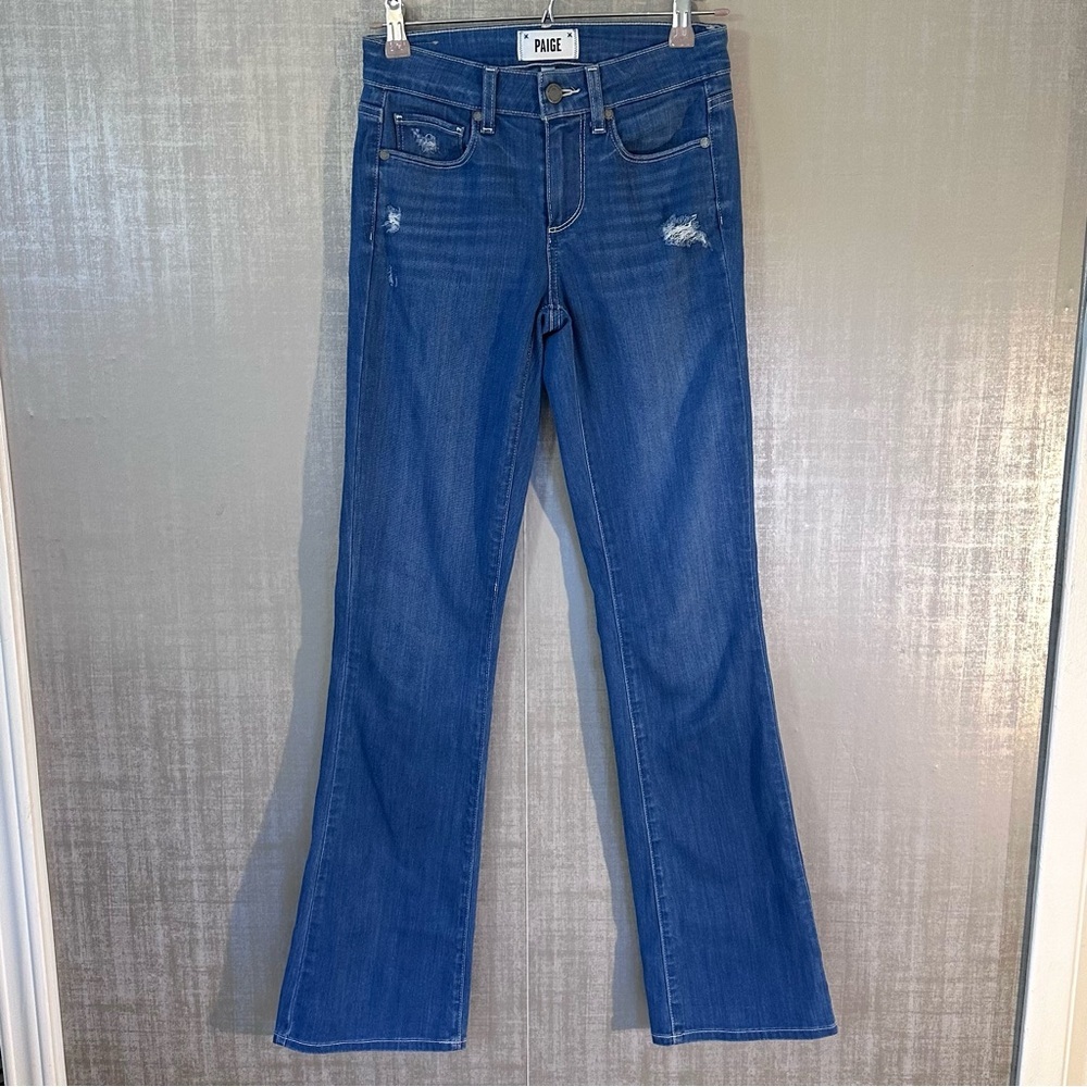 PAIGE Women's Manhattan Bootcut Jeans